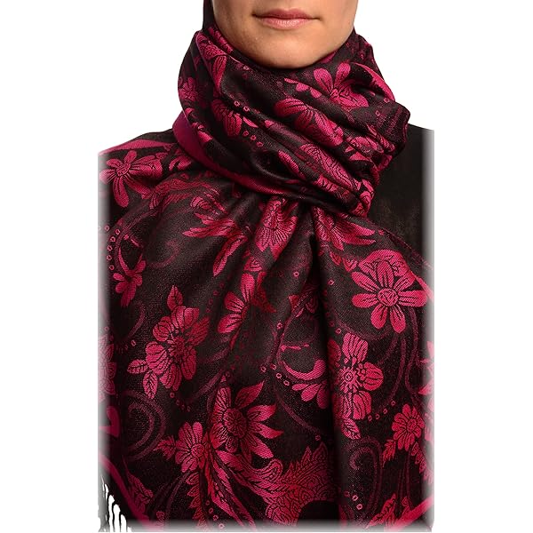 janesmith✨cotton polyester lace scarf White Vintage Lace With Flowers - White Designer Scarf at